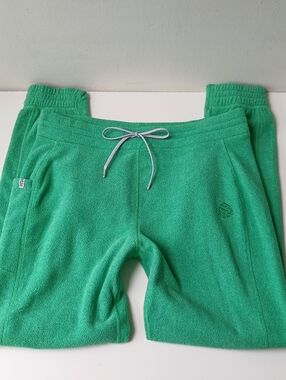 Stio Turpin Fleece Joggers Green Women's Large